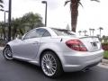 2009 Iridium Silver Metallic Mercedes-Benz SLK 350 Roadster  photo #8