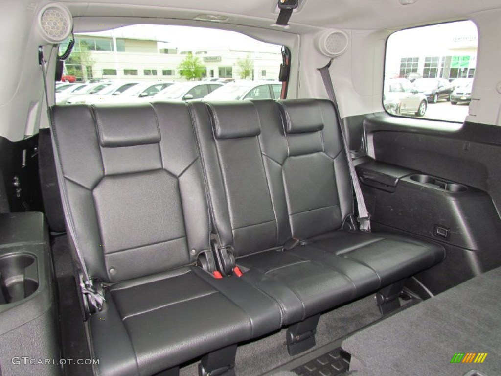 Black Interior 2009 Honda Pilot Touring Photo #62001680
