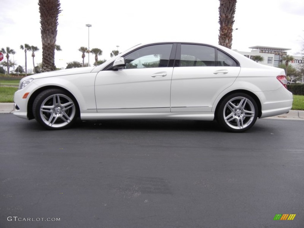 Arctic White 2008 Mercedes-Benz C 300 Sport Exterior Photo #62001808