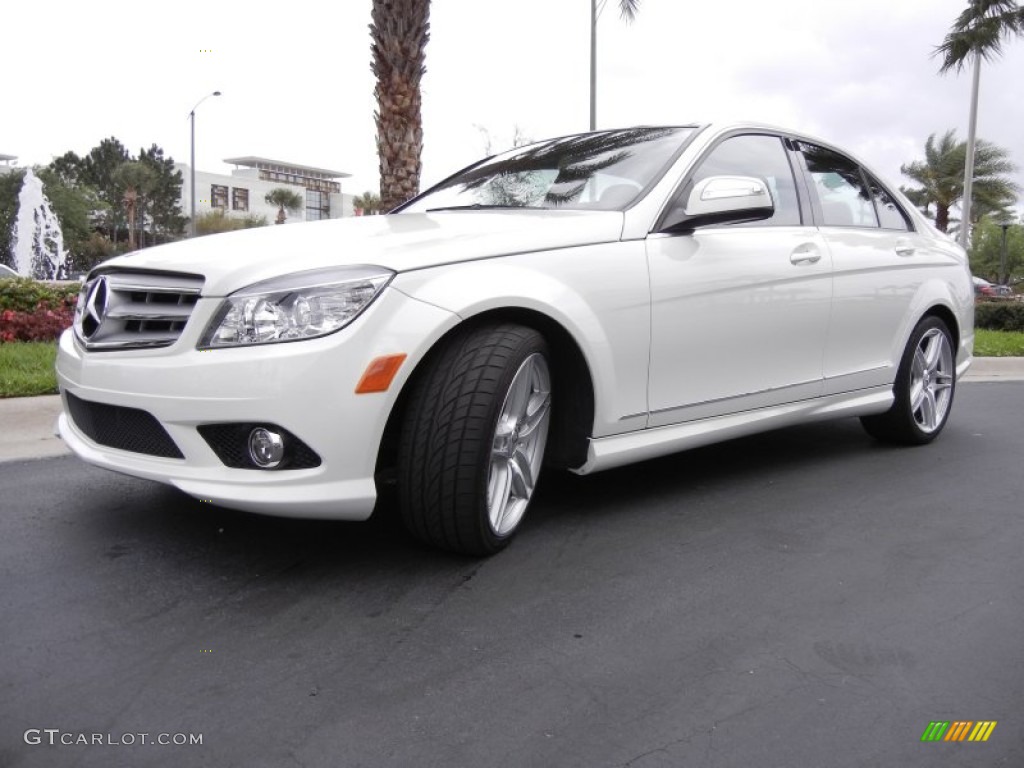 Arctic White 2008 Mercedes-Benz C 300 Sport Exterior Photo #62001817