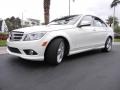 Arctic White 2008 Mercedes-Benz C 300 Sport Exterior