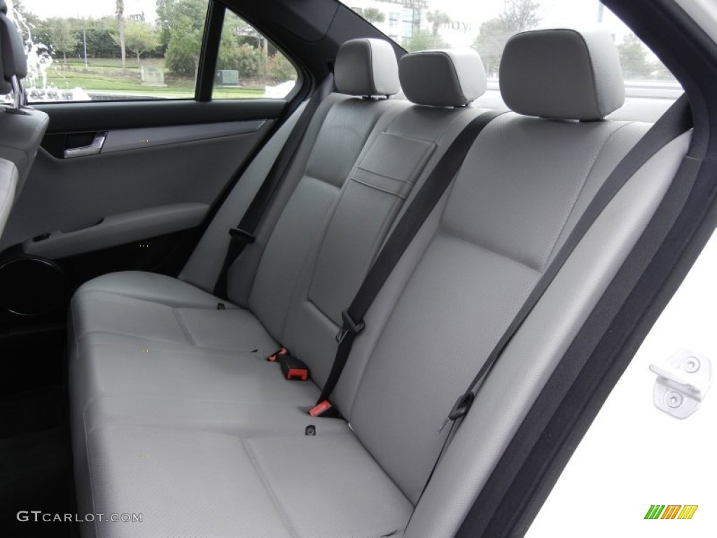 2008 Mercedes-Benz C 300 Sport Rear Seat Photo #62001939