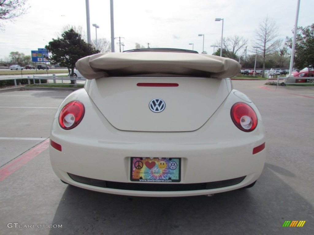 2008 New Beetle SE Convertible - Harvest Moon Beige / Cream Beige photo #4