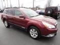 2011 Ruby Red Pearl Subaru Outback 3.6R Limited Wagon  photo #1