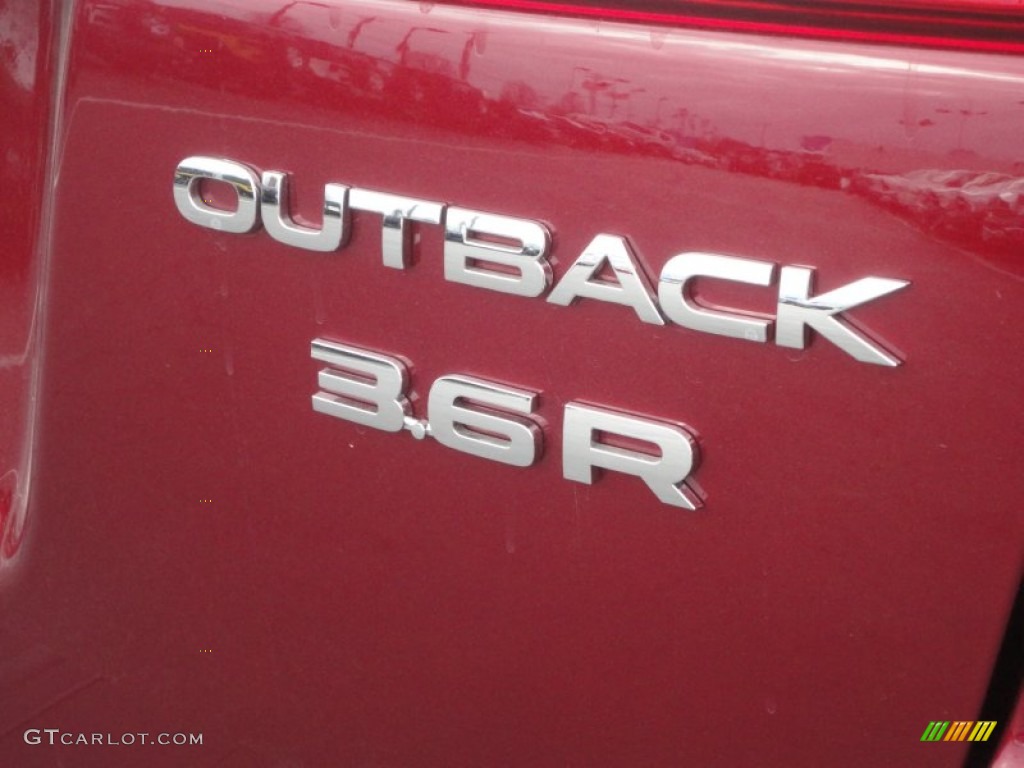 2011 Outback 3.6R Limited Wagon - Ruby Red Pearl / Warm Ivory photo #15