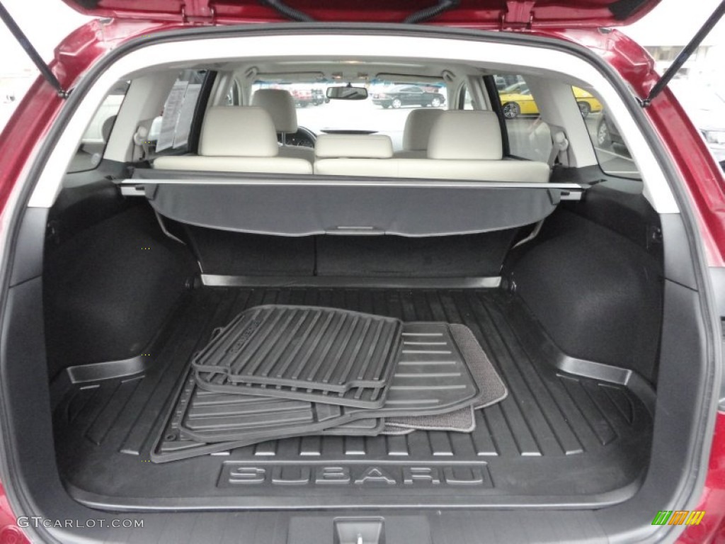 2011 Outback 3.6R Limited Wagon - Ruby Red Pearl / Warm Ivory photo #21