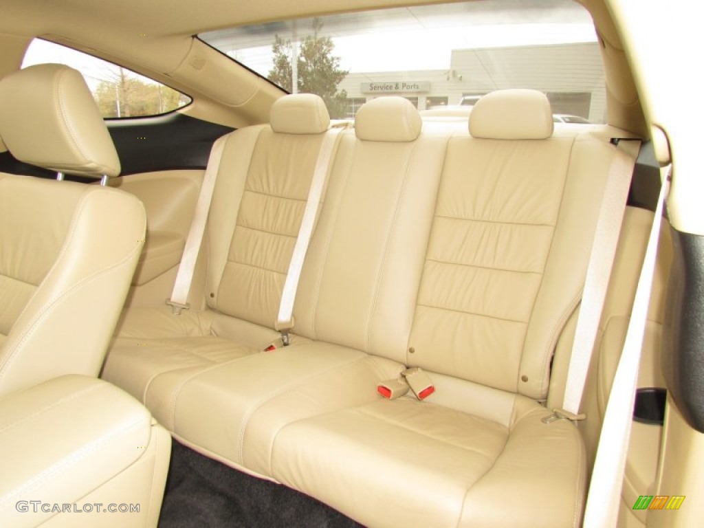 2009 Honda Accord EX-L Coupe Rear Seat Photo #62002599