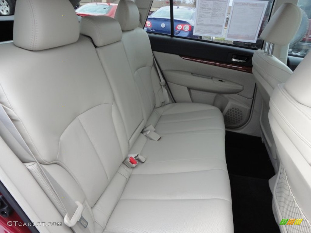 2011 Outback 3.6R Limited Wagon - Ruby Red Pearl / Warm Ivory photo #32