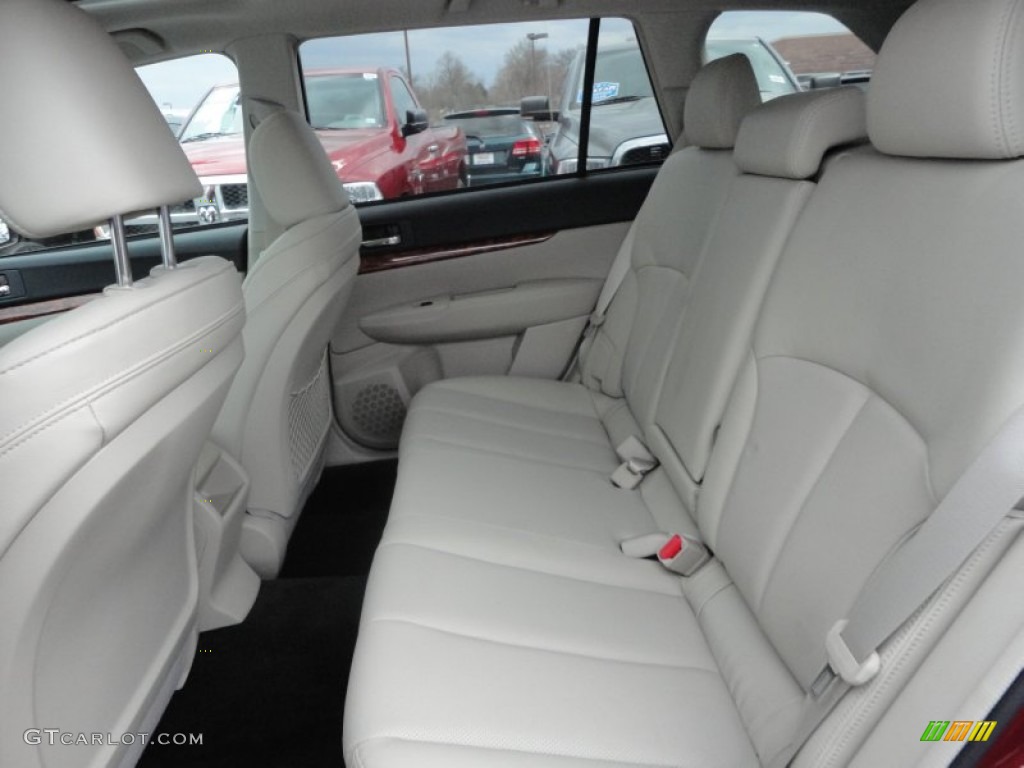 2011 Outback 3.6R Limited Wagon - Ruby Red Pearl / Warm Ivory photo #33