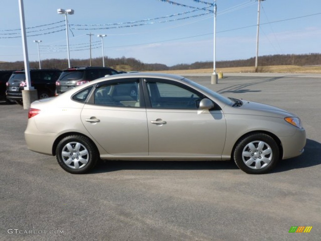 Laguna Sand Metallic 2008 Hyundai Elantra GLS Sedan Exterior Photo #62003085