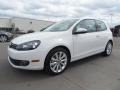 Candy White 2012 Volkswagen Golf 2 Door TDI