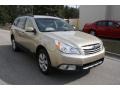 2010 Harvest Gold Metallic Subaru Outback 2.5i Premium Wagon  photo #1
