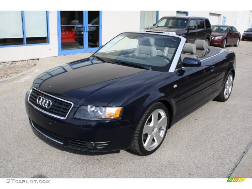 Moro Blue Pearl Effect 2006 Audi A4 1.8T Cabriolet Exterior Photo #62004444