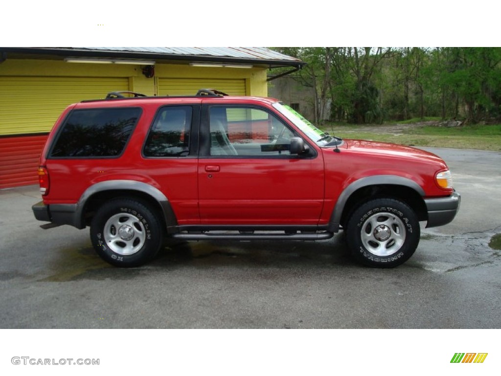 Bright Red Clearcoat 1999 Ford Explorer Sport 4x4 Exterior Photo #62004447