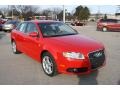 2008 Brilliant Red Audi A4 2.0T quattro Sedan  photo #1