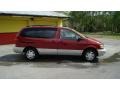 2000 Sunfire Red Pearl Toyota Sienna XLE  photo #2