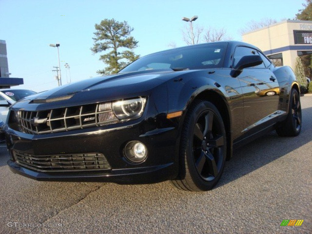 Black Chevrolet Camaro