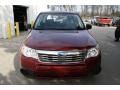 2009 Camellia Red Pearl Subaru Forester 2.5 X  photo #2