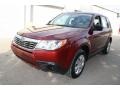 2009 Camellia Red Pearl Subaru Forester 2.5 X  photo #3