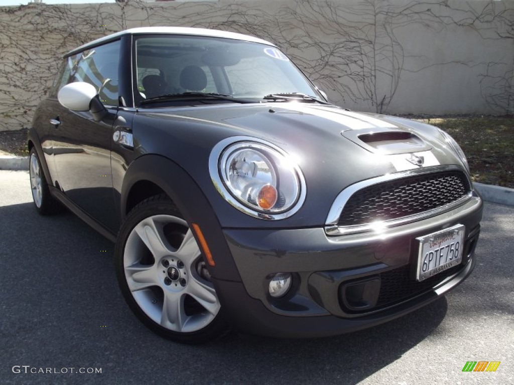 2011 Cooper S Hardtop - Royal Gray / Carbon Black photo #1