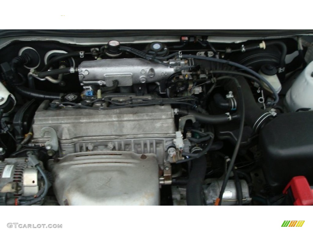 1998 Camry CE - Super White / Gray photo #12