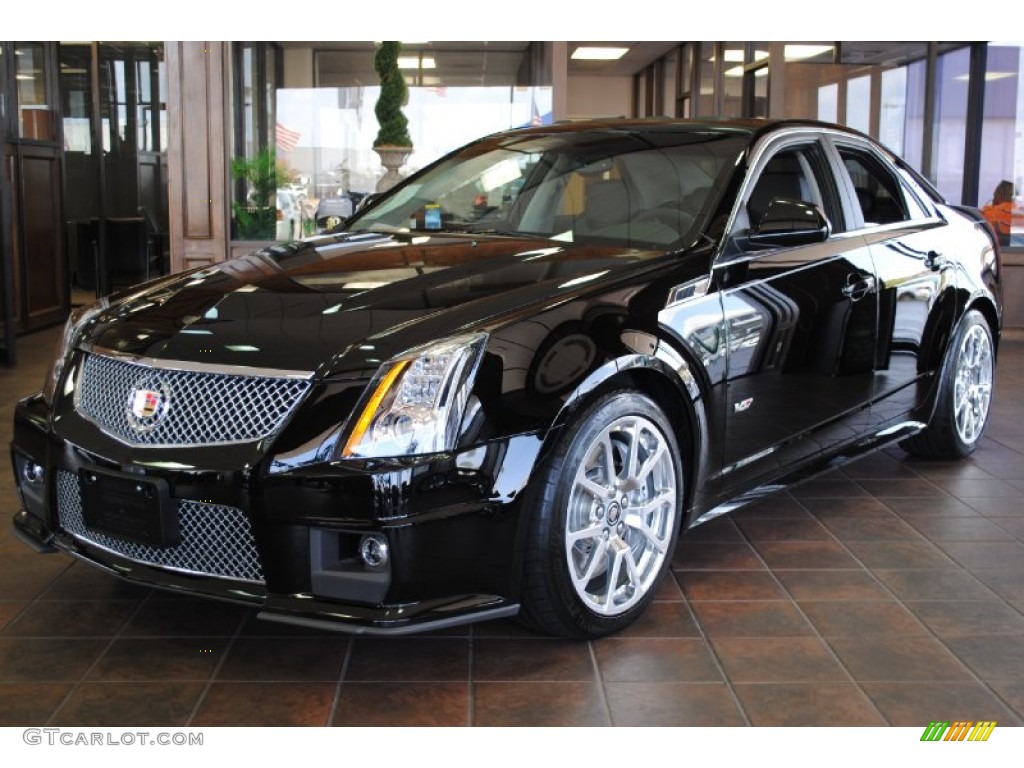 Black Raven 2011 Cadillac CTS -V Sedan Exterior Photo #62005825