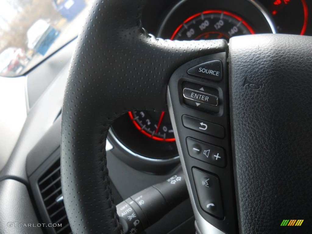 2010 Murano LE AWD - Brilliant Silver Metallic / Black photo #27