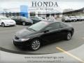 2010 Crystal Black Pearl Honda Civic EX Coupe  photo #1