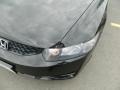 2010 Crystal Black Pearl Honda Civic EX Coupe  photo #9