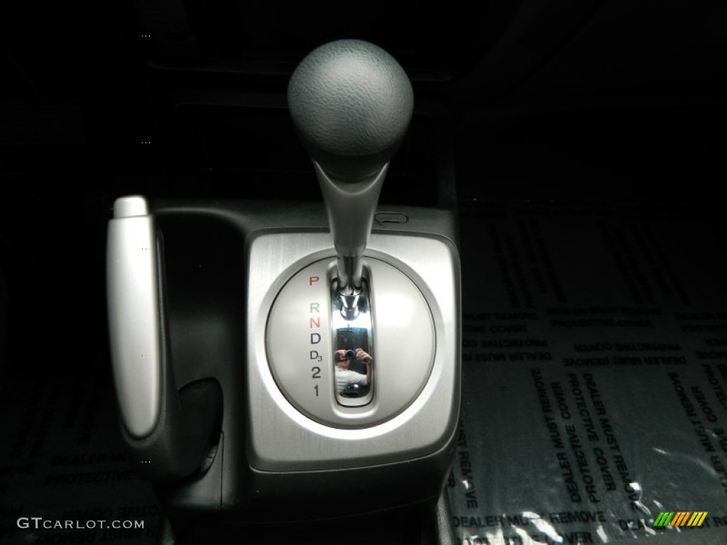 2010 Civic EX Coupe - Crystal Black Pearl / Black photo #16