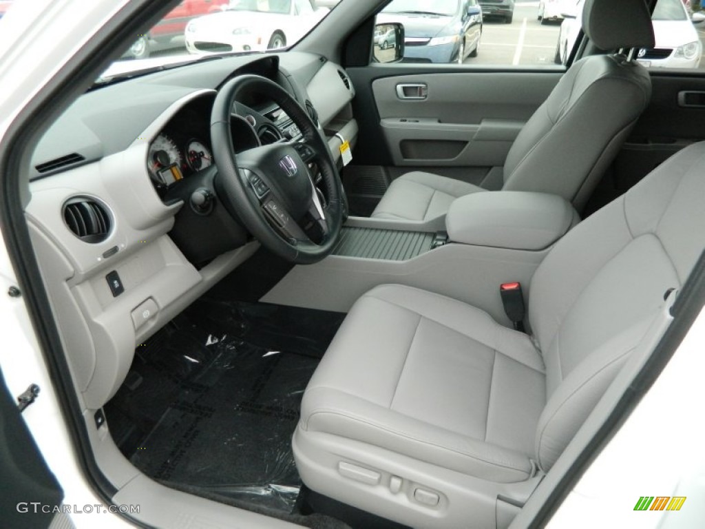 Gray Interior 2012 Honda Pilot EX-L Photo #62009604