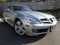 2009 Iridium Silver Metallic Mercedes-Benz SLK 350 Roadster  photo #8