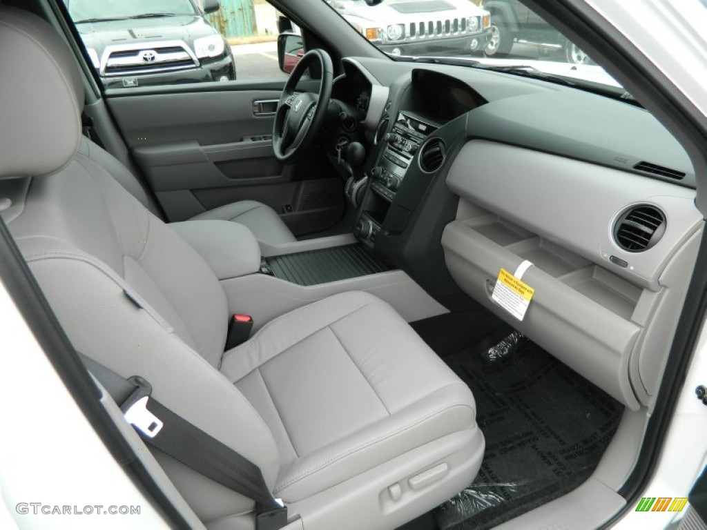 Gray Interior 2012 Honda Pilot EX-L Photo #62009667