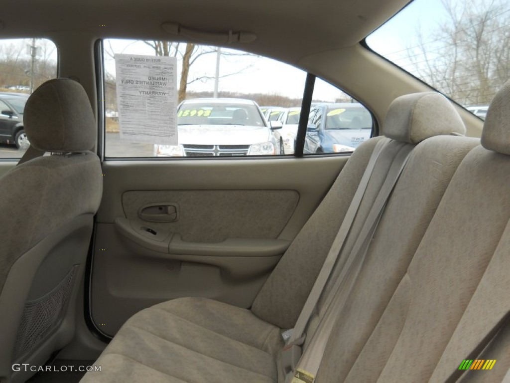 2006 Elantra GLS Sedan - Nordic White / Beige photo #19