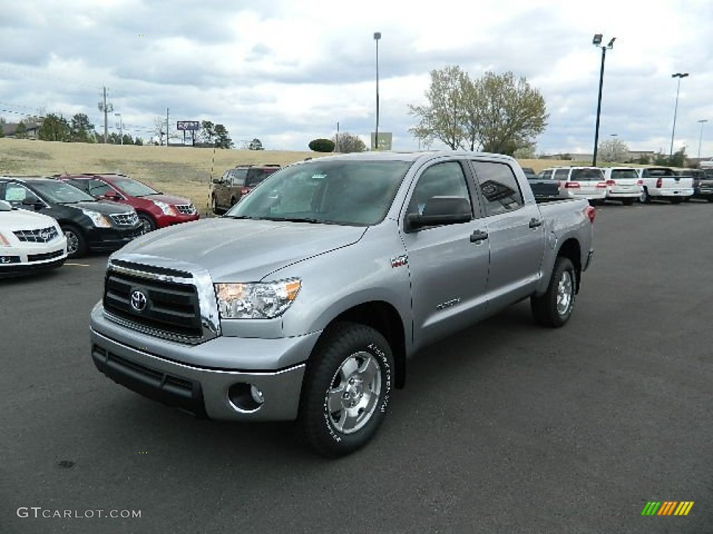 2012 Tundra TRD CrewMax 4x4 - Silver Sky Metallic / Graphite photo #7