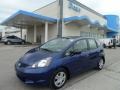 2009 Blue Sensation Pearl Honda Fit   photo #1