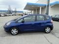 Blue Sensation Pearl 2009 Honda Fit Standard Fit Model Exterior