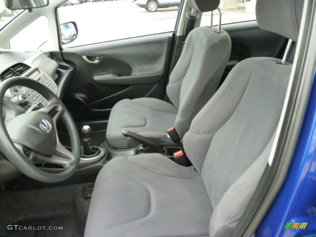 2009 Honda Fit Standard Fit Model Front Seat Photo #62012805