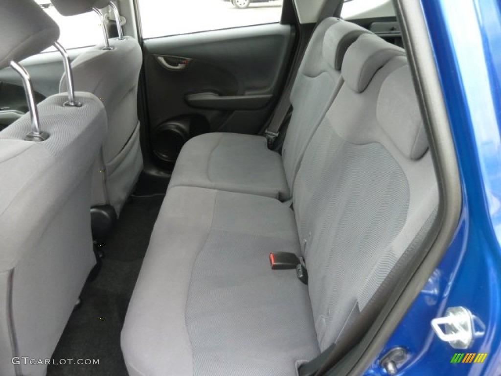 2009 Honda Fit Standard Fit Model Rear Seat Photo #62012814