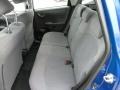 2009 Honda Fit Gray Interior Rear Seat Photo