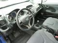 2009 Honda Fit Gray Interior Prime Interior Photo