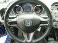 Gray 2009 Honda Fit Standard Fit Model Steering Wheel