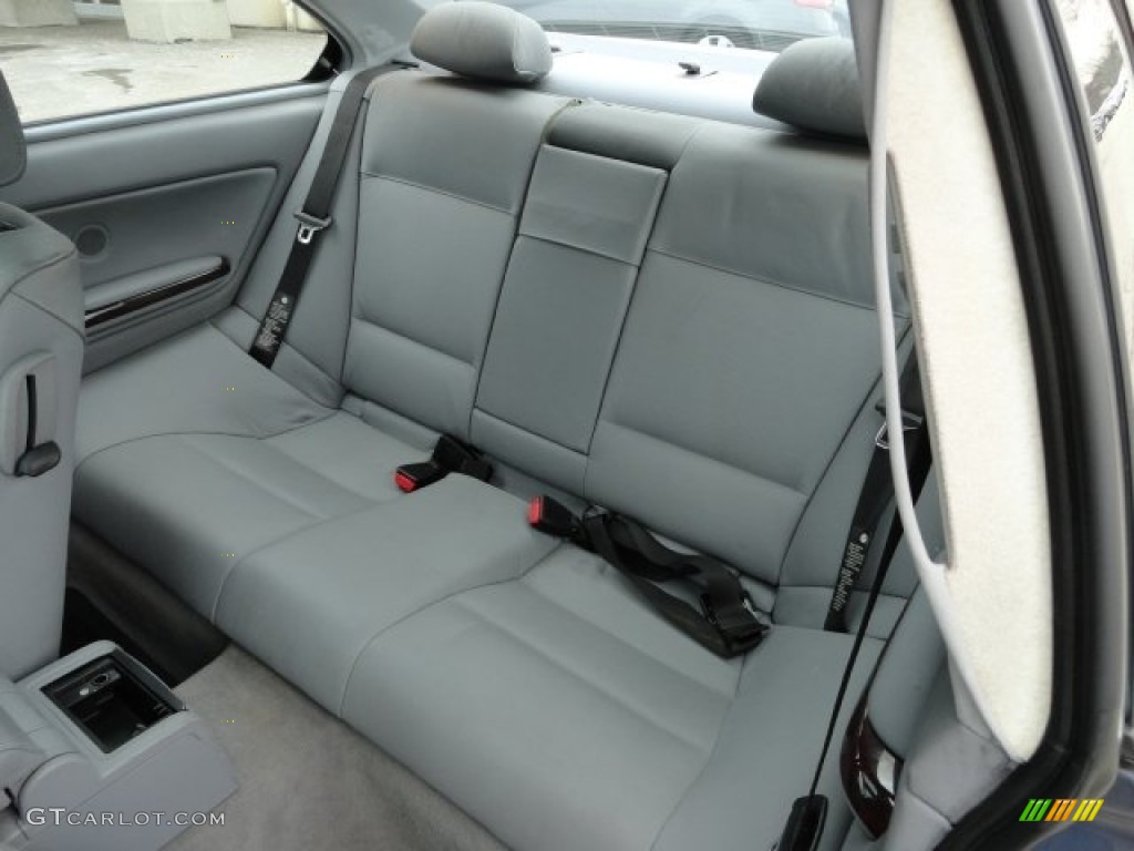Grey Interior 2004 BMW 3 Series 325i Coupe Photo #62013480