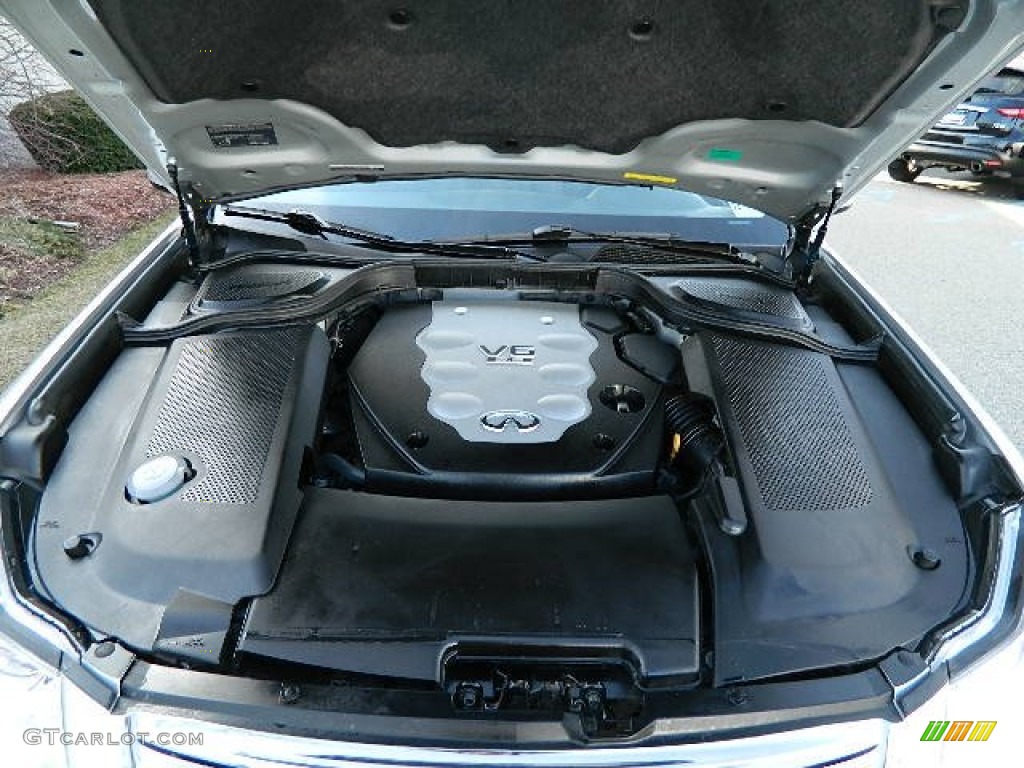 2008 M 35x AWD Sedan - Liquid Platinum Metallic / Graphite photo #10