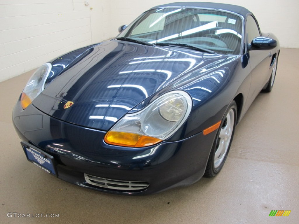 1997 Boxster  - Ocean Blue Metallic / Graphite Grey photo #4