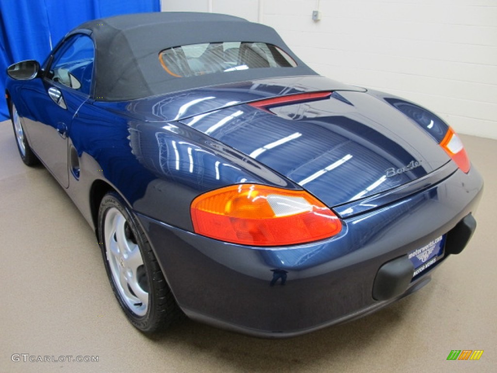 1997 Boxster  - Ocean Blue Metallic / Graphite Grey photo #6