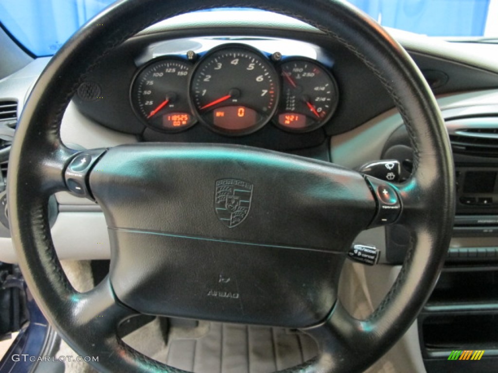 1997 Boxster  - Ocean Blue Metallic / Graphite Grey photo #26