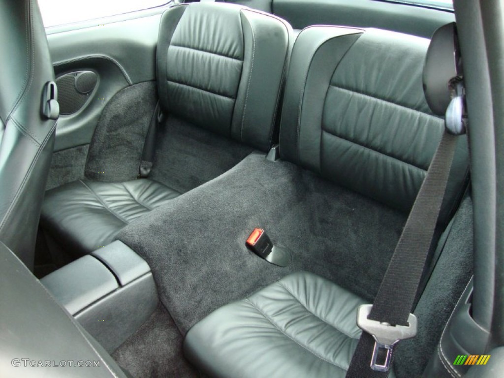 Black Interior 2003 Porsche 911 Turbo Coupe Photo #62015013