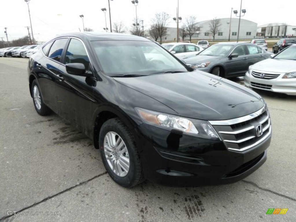 Crystal Black Pearl 2012 Honda Accord Crosstour EX Exterior Photo #62015271