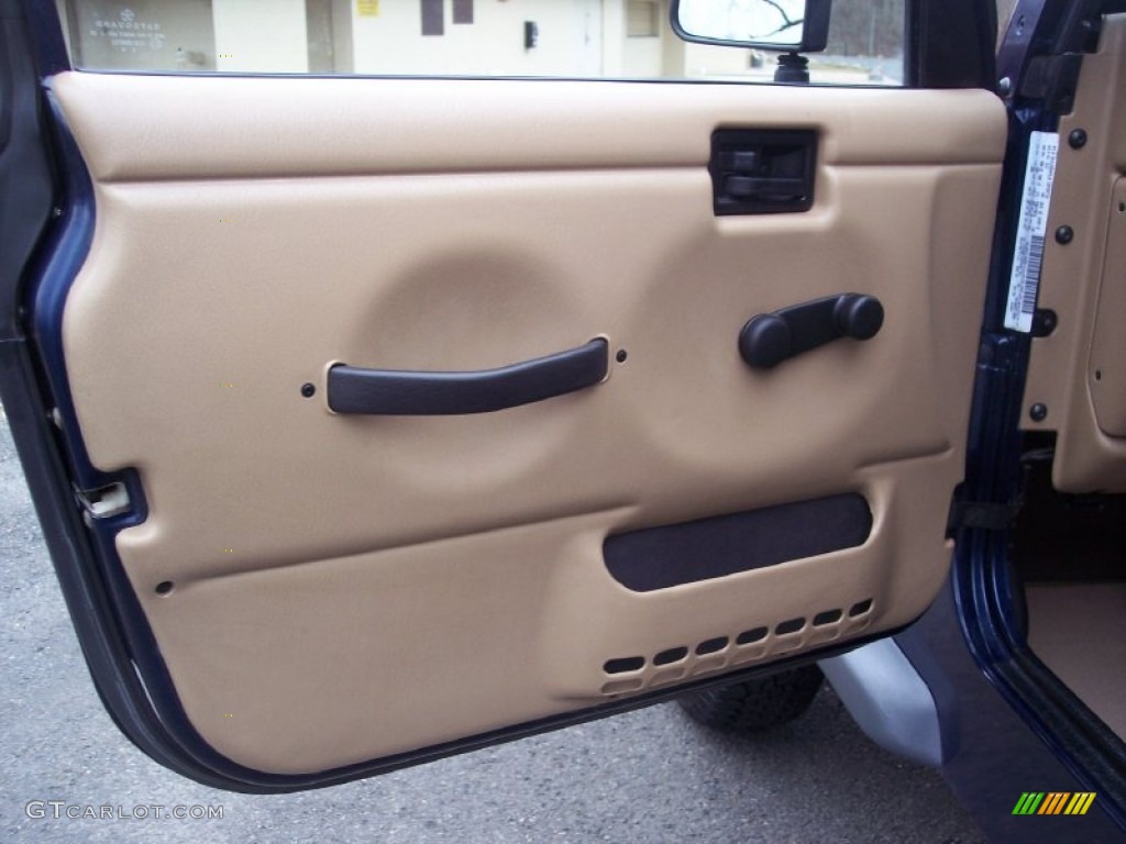 2001 Jeep Wrangler SE 4x4 Door Panel Photos